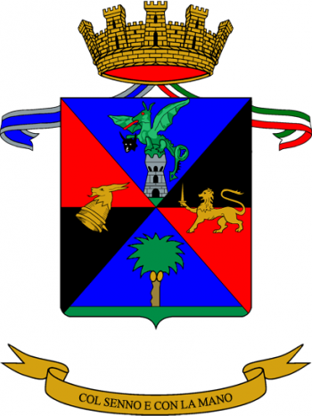 Coat of arms (crest) of 131st Engineer Battalion, Italian Army