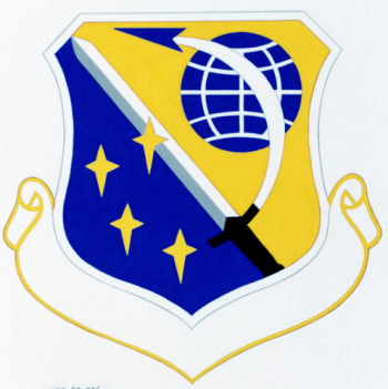 Coat of arms (crest) of the 27th Combat Support Group, US Air Force