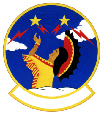 Coat of arms (crest) of the 384th Operations Support Squadron, US Air Force