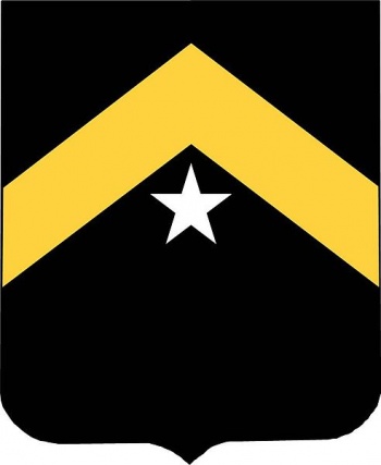 Coat of arms (crest) of 743rd Tank Battalion, US Army