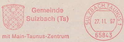 Wappen von Sulzbach (Taunus)