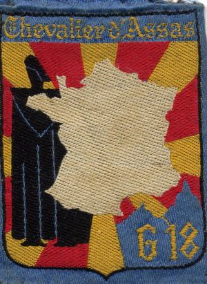 Coat of arms (crest) of Groupement No 19 Chevalier d'Assas, CJF