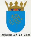 Wapen van Rijssen/Coat of arms (crest) of Rijssen