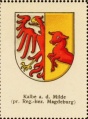 Arms of Kalbe (Milde)