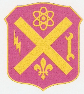 Coat of arms (crest) of 10th Ordnance Battalion, US Army