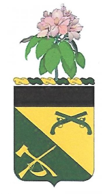 Coat of arms (crest) of the 151st Military Police Battalion, West Virginia Army National Guard
