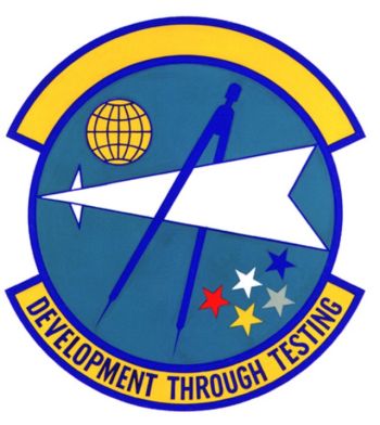 Coat of arms (crest) of the 4953rd Test Squadron, US Air Force