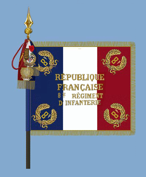 File:8th Infantry Regiment, French Army1.png