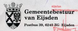 Wapen van Eijsden/Arms (crest) of Eijsden