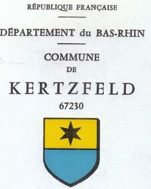 Blason de Kertzfeld/Coat of arms (crest) of {{PAGENAME