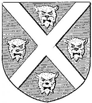 Arms of Louis-Jérôme de Suffren de Saint-Tropez