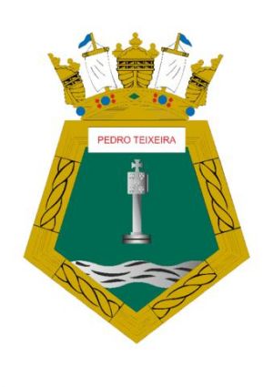 Coat of arms (crest) of the River Patrol Ship Pedro Teixeira, Brazilian Navy