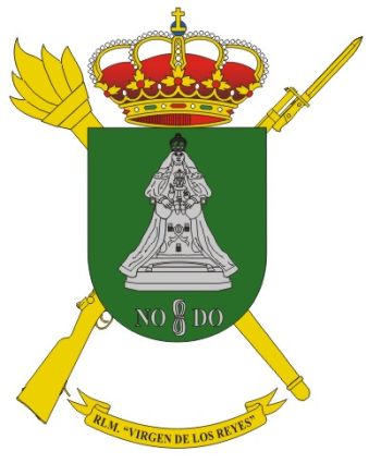 Coat of arms (crest) of the Virgen de los Reyes Military Logistics Residency, Spanish Army