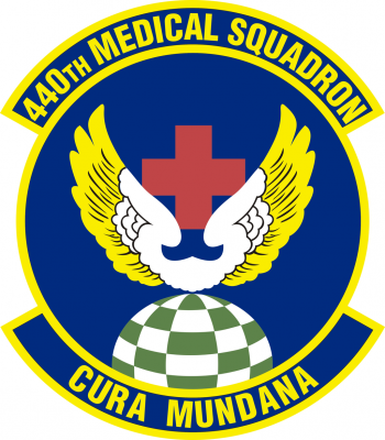 Coat of arms (crest) of the 440th Medical Squadron, US Air Force