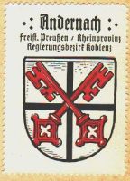 Wappen von Andernach/Arms (crest) of Andernach