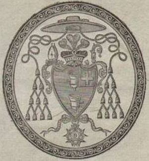 Arms of Charles Montault des Îsles