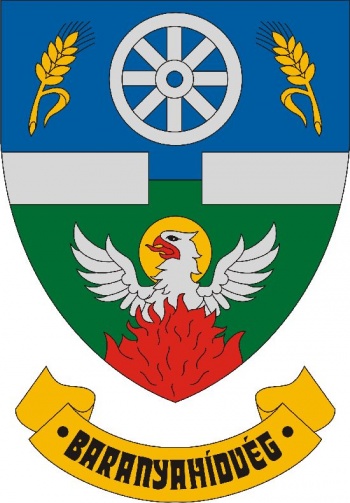 Baranyahídvég (címer, arms)