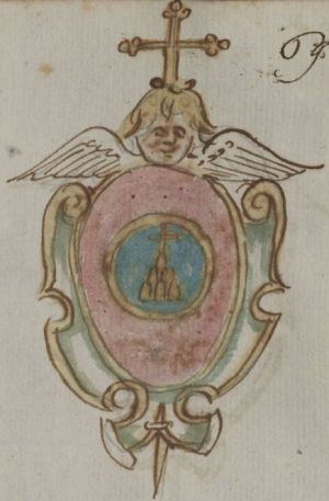 Arms (crest) of Simone Saltarelli