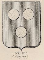 Blason de Rodez / Arms of Rodez