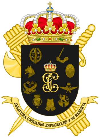 Coat of arms (crest) of Special & Reserve Units, Guardia Civil