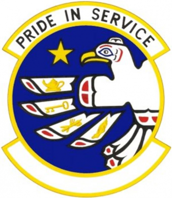 Coat of arms (crest) of 3rd Services Squadron, US Air Force