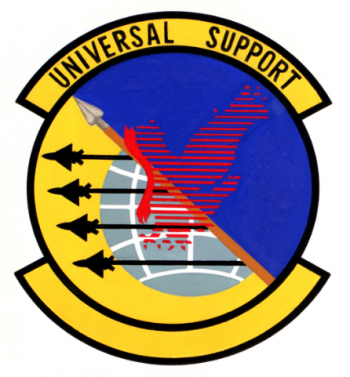 Coat of arms (crest) of the 432nd Logistics Support Squadron, US Air Force