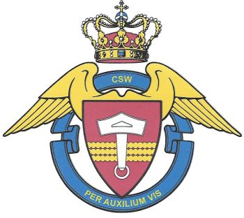 Coat of arms (crest) of the Combat Support Wing, Danish Air Force