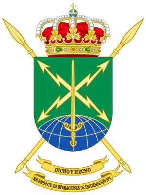 Information Operations Regiment No 1, Spanish Army.png