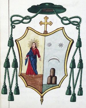Arms (crest) of Pietro Luigi Scarabelli