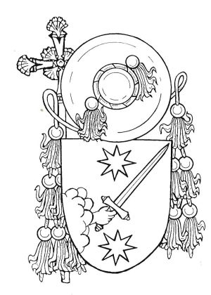 Arms (crest) of Pierre de La Chapelle Taillefert