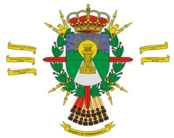 Coat of arms (crest) of the Signal Regiment No 21, Spanish Army