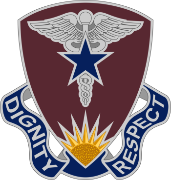 Coat of arms (crest) of US Army Medical Readiness Command Europe