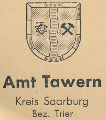 Wappen von Verbandsgemeinde Tawern/Coat of arms (crest) of Verbandsgemeinde Tawern