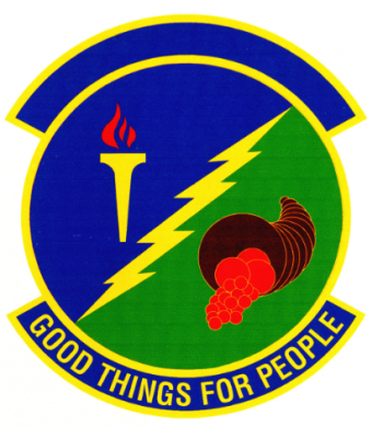 Coat of arms (crest) of the 49th Services Squadron, US Air Force