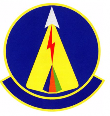 Coat of arms (crest) of the 90th Communications Squadron, US Air Force
