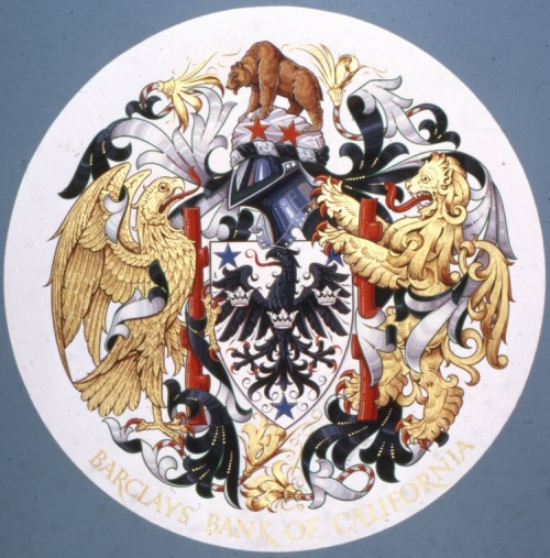 Coat of arms (crest) of Barclays Bank of California
