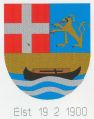 Wapen van Elst/Coat of arms (crest) of Elst