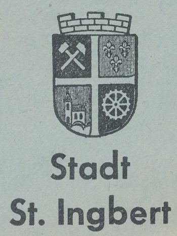 Wappen von Sankt Ingbert/Coat of arms (crest) of Sankt Ingbert
