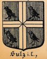 Wappen von Sulz/ Arms of Sulz