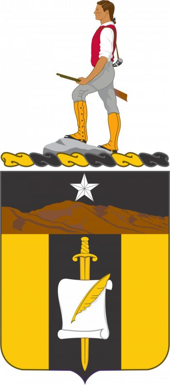 Coat of arms (crest) of 410th Civil Affairs Battalion, US Army