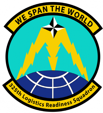 Coat of arms (crest) of the 325th Logistics Readiness Squadron, US Air Force