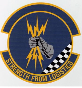 Coat of arms (crest) of the 85th Logistics Squadron, US Air Force