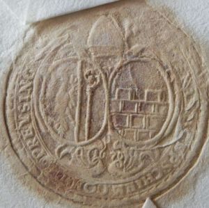Seal of Johann Franz von Preysing-Hohenaschau