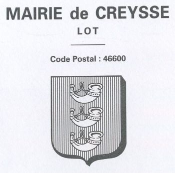 Blason de Creysse (Lot)/Coat of arms (crest) of {{PAGENAME