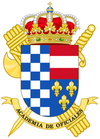 Coat of arms (crest) of Officer's Academy, El Escorial Center, Guardia Civil