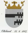 Wapen van Ottoland/Coat of arms (crest) of Ottoland
