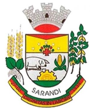 Brasão de Sarandi (Rio Grande do Sul)/Arms (crest) of Sarandi (Rio Grande do Sul)
