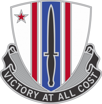 Arms of 80th Civil Affairs Battalion. US Army