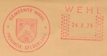Wapen van Wehl/Coat of arms (crest) of Wehl