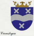 Wapen van Cromstrijen/Coat of arms (crest) of Cromstrijen